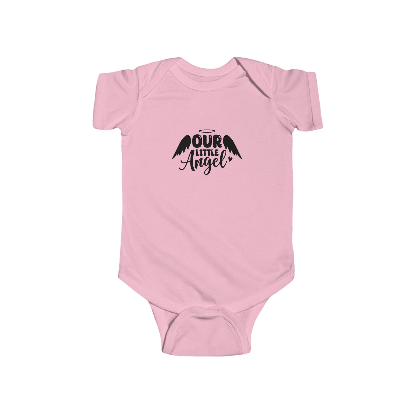 Infant Bodysuit - "Our Little Angel" Baby Onesie with Angel Wings (Newborn Gift)