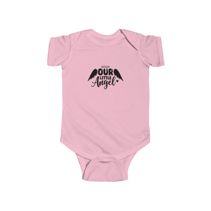 Infant Bodysuit - "Our Little Angel" Baby Onesie with Angel Wings (Newborn Gift)