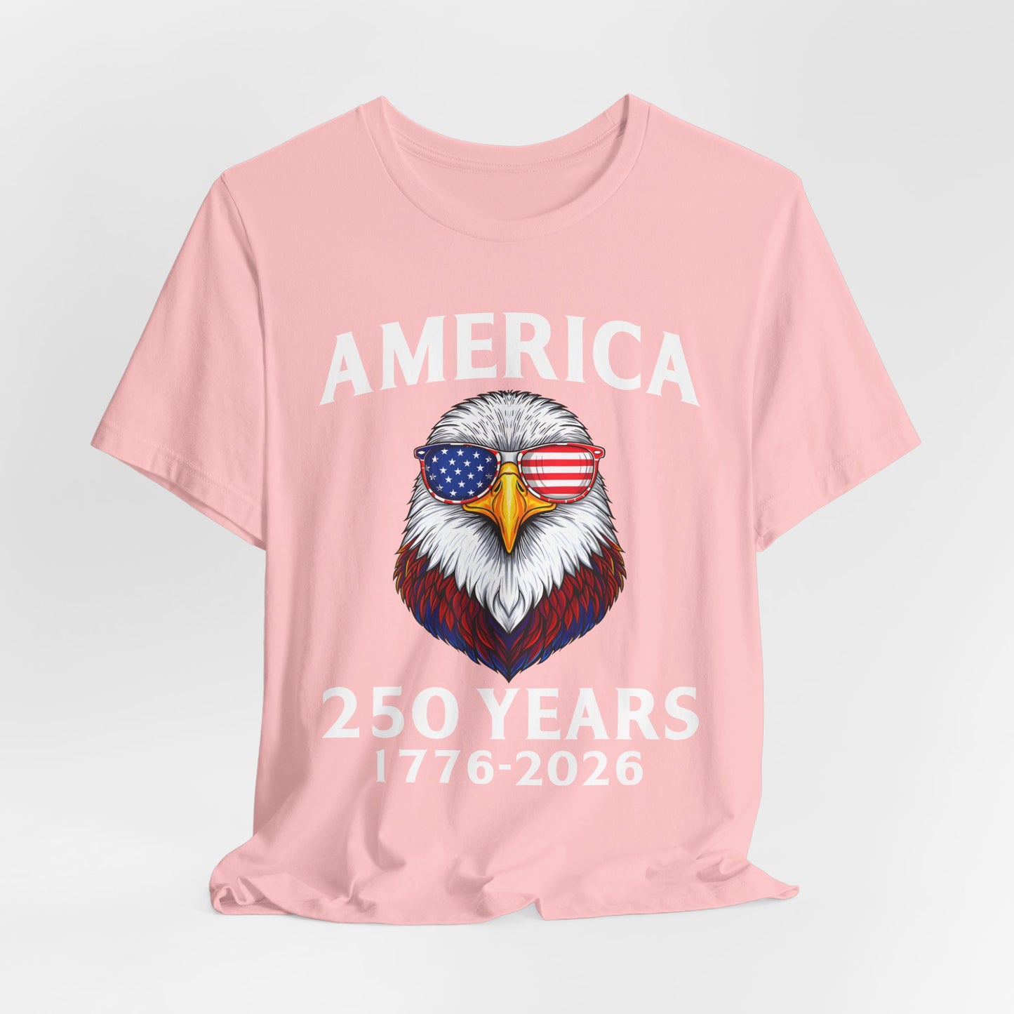 America 250 Years Tee — Patriotic Bald Eagle 1776-2026 T-Shirt