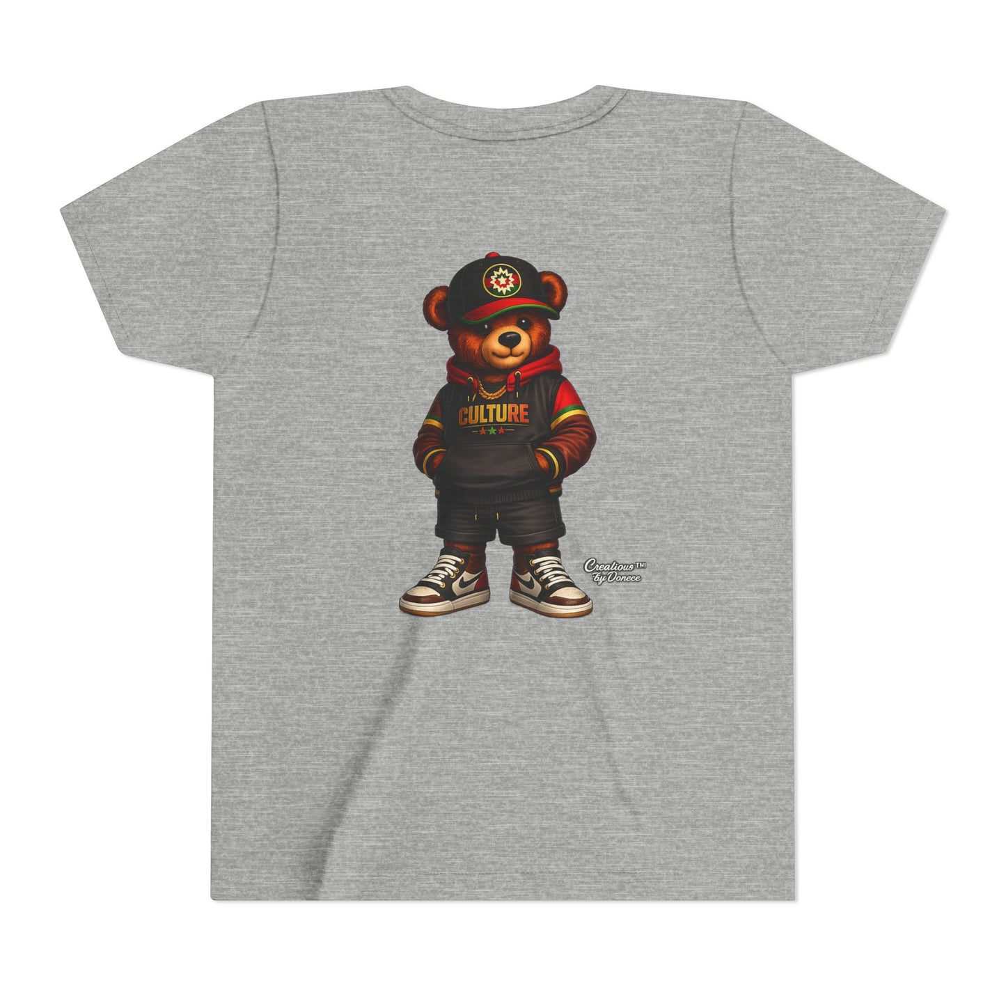 Youth Tee — Urban Bear "Culture" Graphic