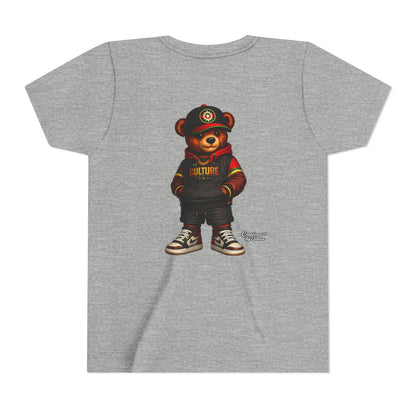 Youth Tee — Urban Bear "Culture" Graphic