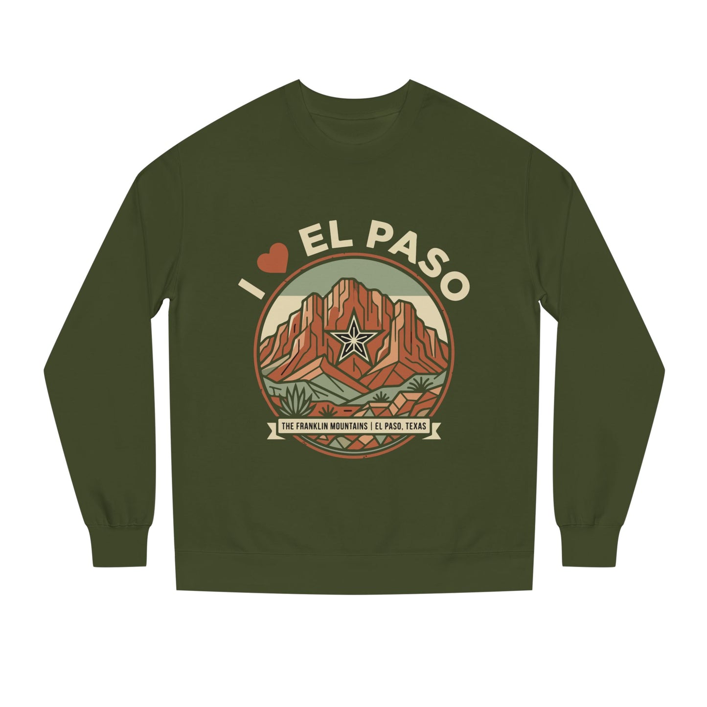 I  El Paso Mountain Badge Sweatshirt