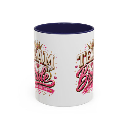Team Bride Coffee Mug — 'Team Bride' Bachelorette Accent Mug (11/15oz)