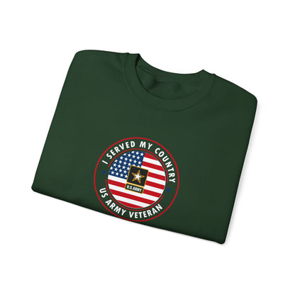 I Served My Country US Army Veteran Sweatshirt