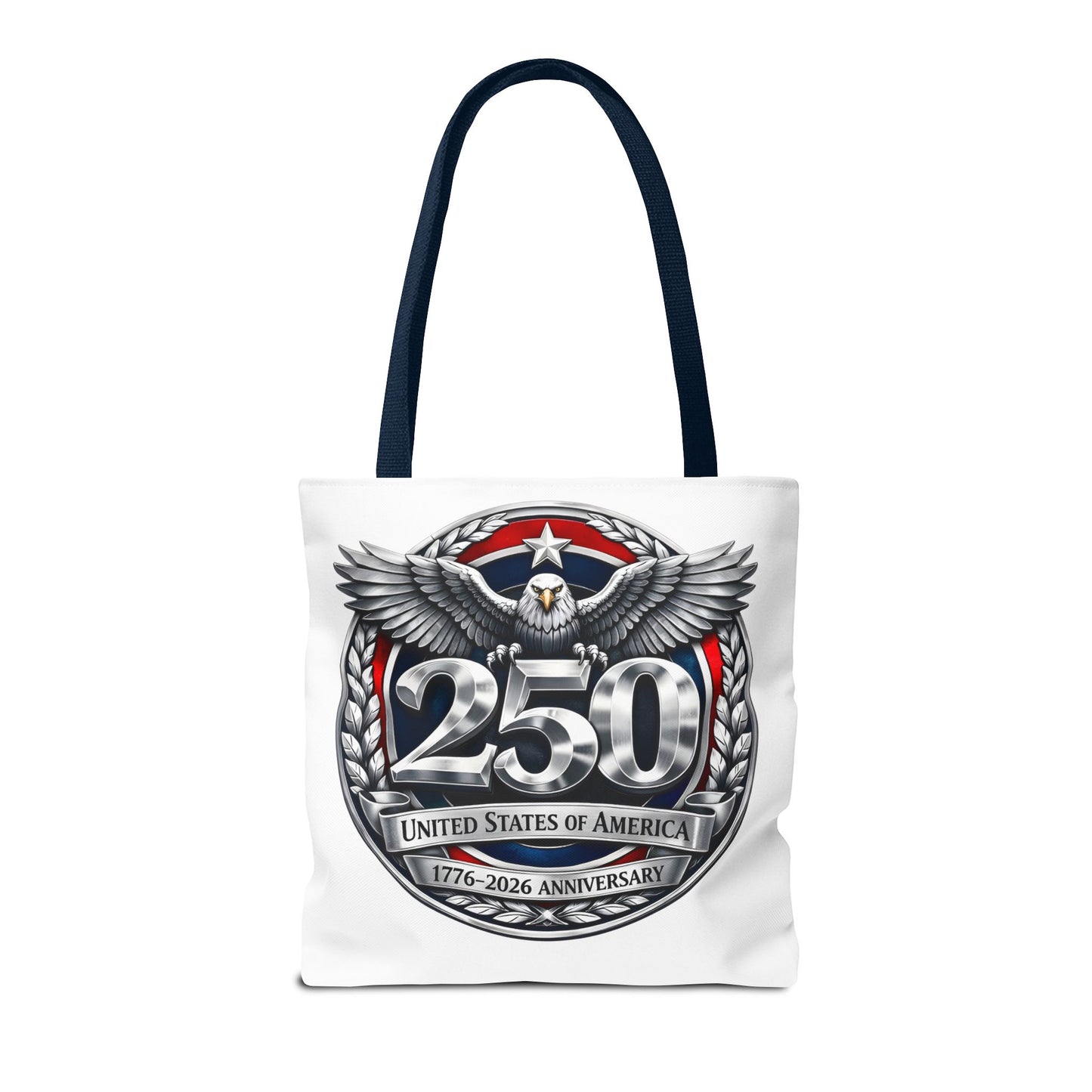 250th USA Anniversary Tote Bag — Patriotic Eagle 1776–2026 Commemorative Tote