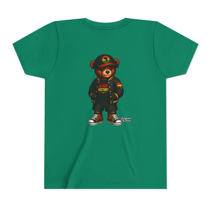 Kids 'Black History' Streetwear Bear Tee
