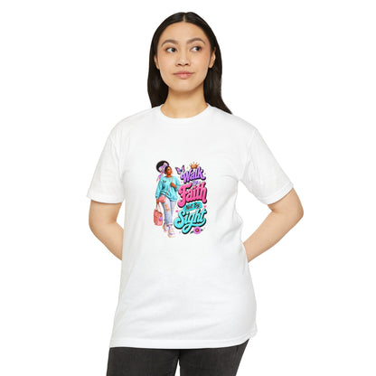 Faith Graphic T-Shirt — “Walk by Faith, Not by Sight” Inspirational Tee