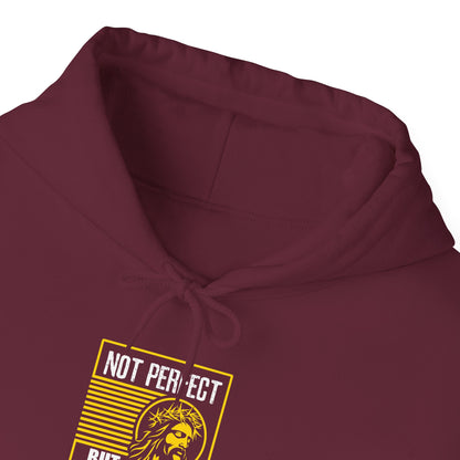 "Not Perfect But Christ Died For Me" Hoodie