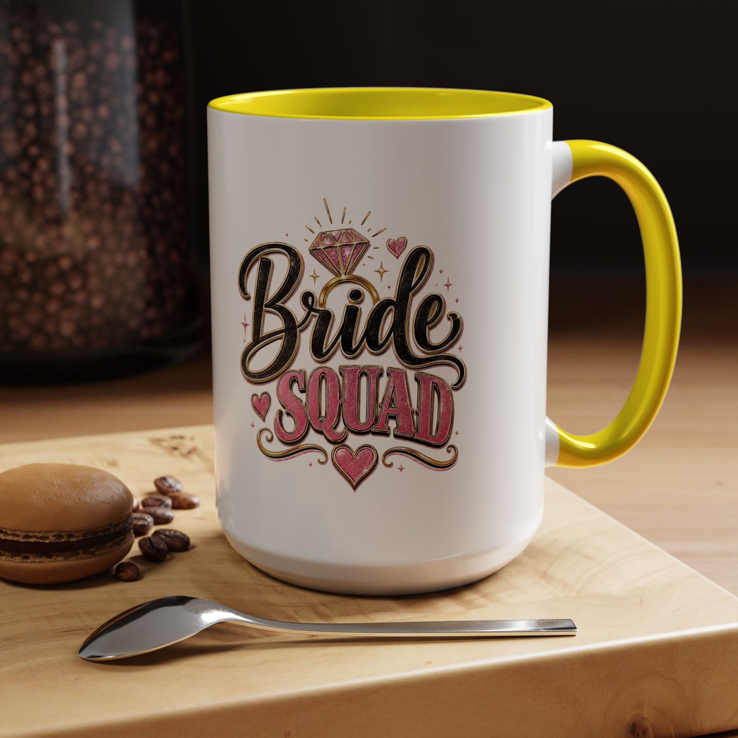 Bride Squad Coffee Mug — Bachelorette Party Gift, Bridal Shower Accent Mug
