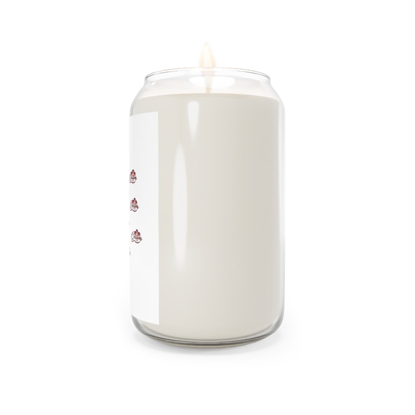 Soy Scented Candle 13.75 oz — Cozy Aromatherapy Jar (subtle logo design)