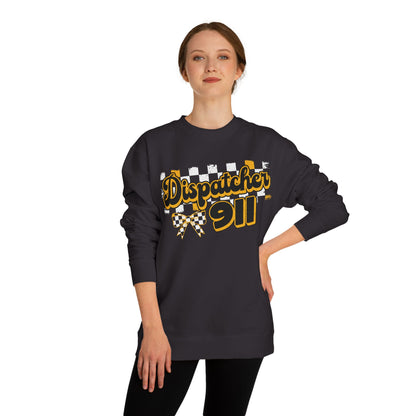 Dispatcher 911 Crewneck Sweatshirt — Emergency Dispatcher Gift