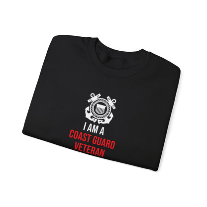I Am A Coast Guard Veteran Like My Father Before Me Sweatshirt