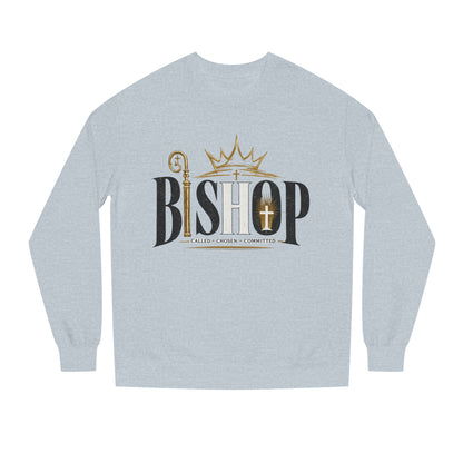 Bishop Crewneck Sweatshirt — Crown & Crosier Church Apparel