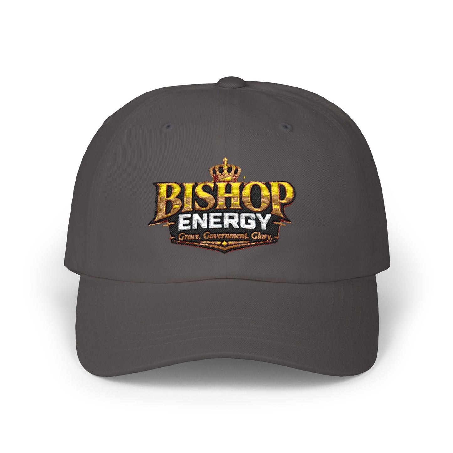 Dad Cap — Bishop Energy Embroidered Logo Baseball Hat