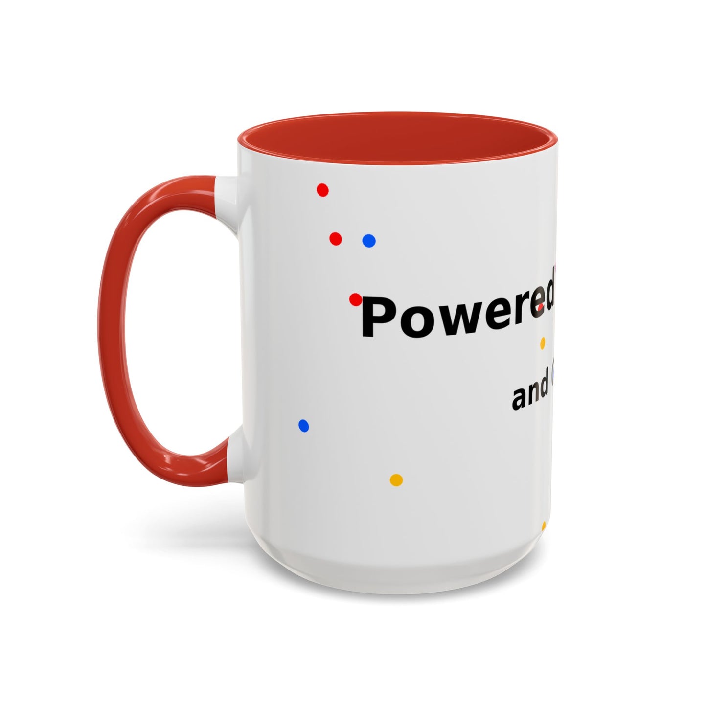 ADHD and Coffee Accent Mug — Funny Neurodivergent Travel Coffee Cup