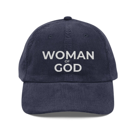 Vintage Corduroy Cap (Embroidery)
