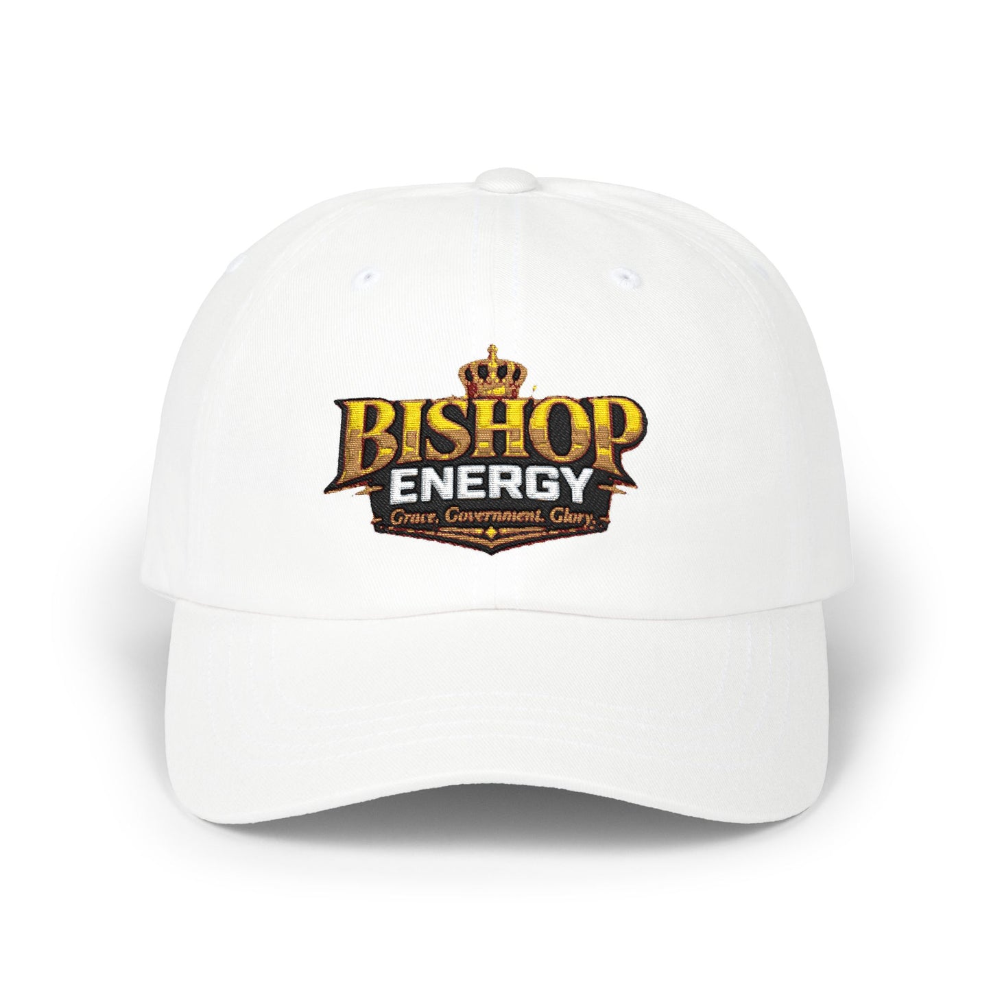 Dad Cap — Bishop Energy Embroidered Logo Baseball Hat