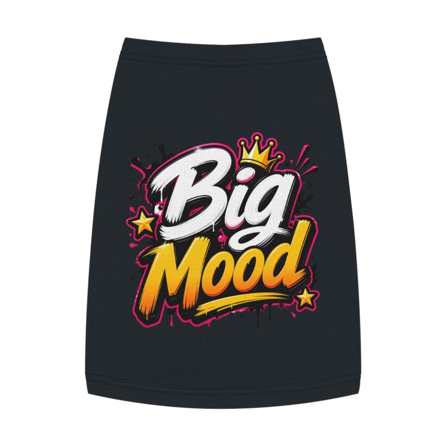 Big Mood Pet Tank Top — Cute Graphic Dog & Cat Shirt