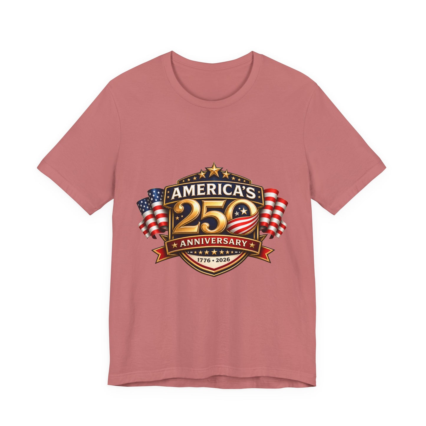 America's 250th Anniversary T-Shirt – 1776–2026 Patriotic USA Flag Tee