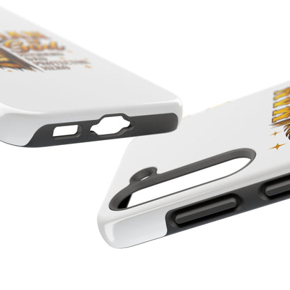 Man of God Lion Phone Case — ‘Man of God’ Christian Protector Dad Gift