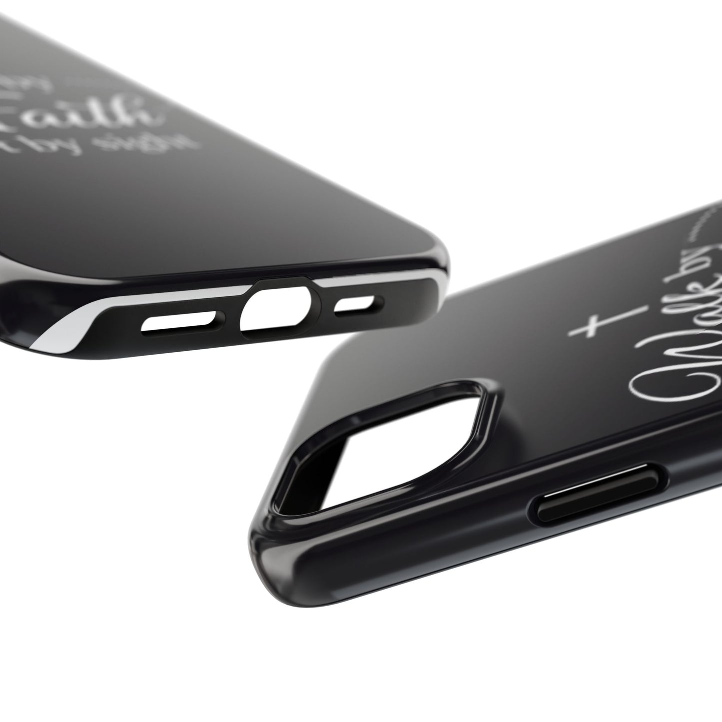 Walk by Faith Tough Phone Case – Christian Inspirational Scripture Design
