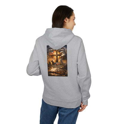 Under God Cross Hoodie — Christian Faith Inspirational Pullover