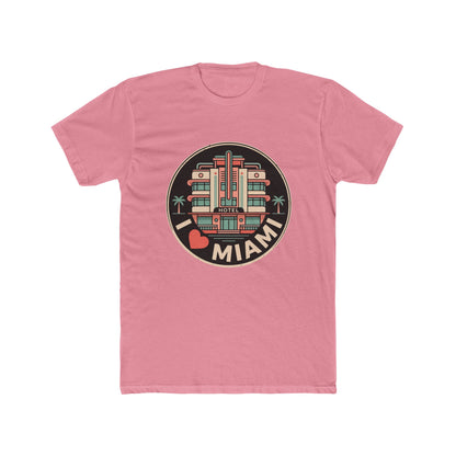 Miami Art Deco T‑Shirt — I  Miami Retro Travel Tee