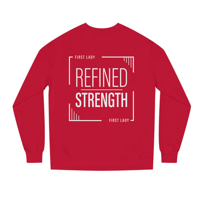 Refined Strength Sweatshirt — "First Lady" Graphic Crewneck