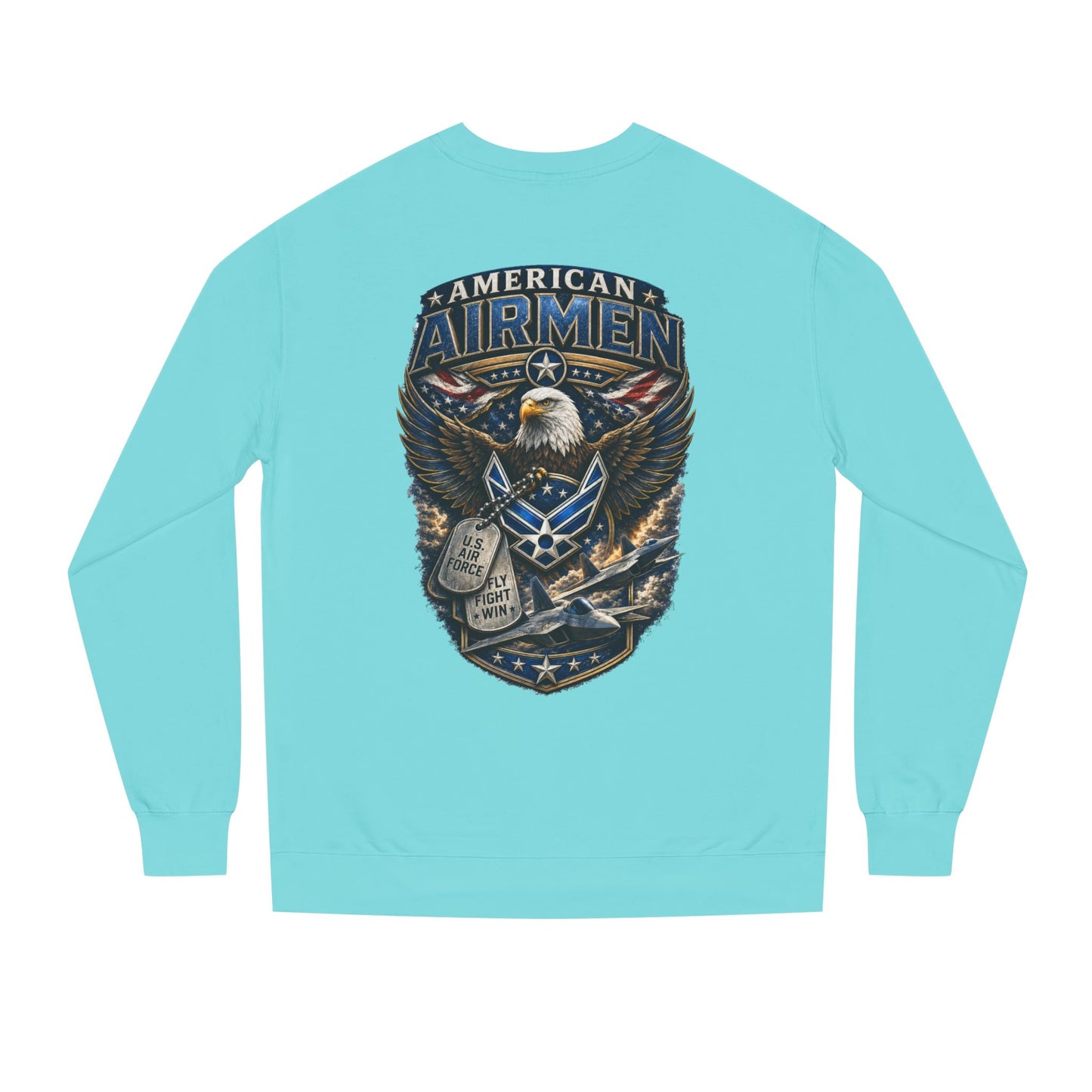 American Airmen Eagle Sweatshirt — Patriotic Air Force Crewneck