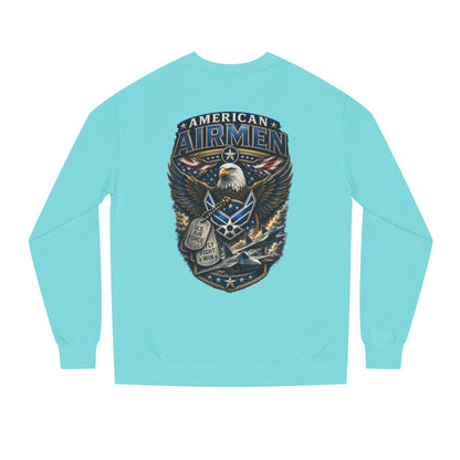 American Airmen Eagle Sweatshirt — Patriotic Air Force Crewneck