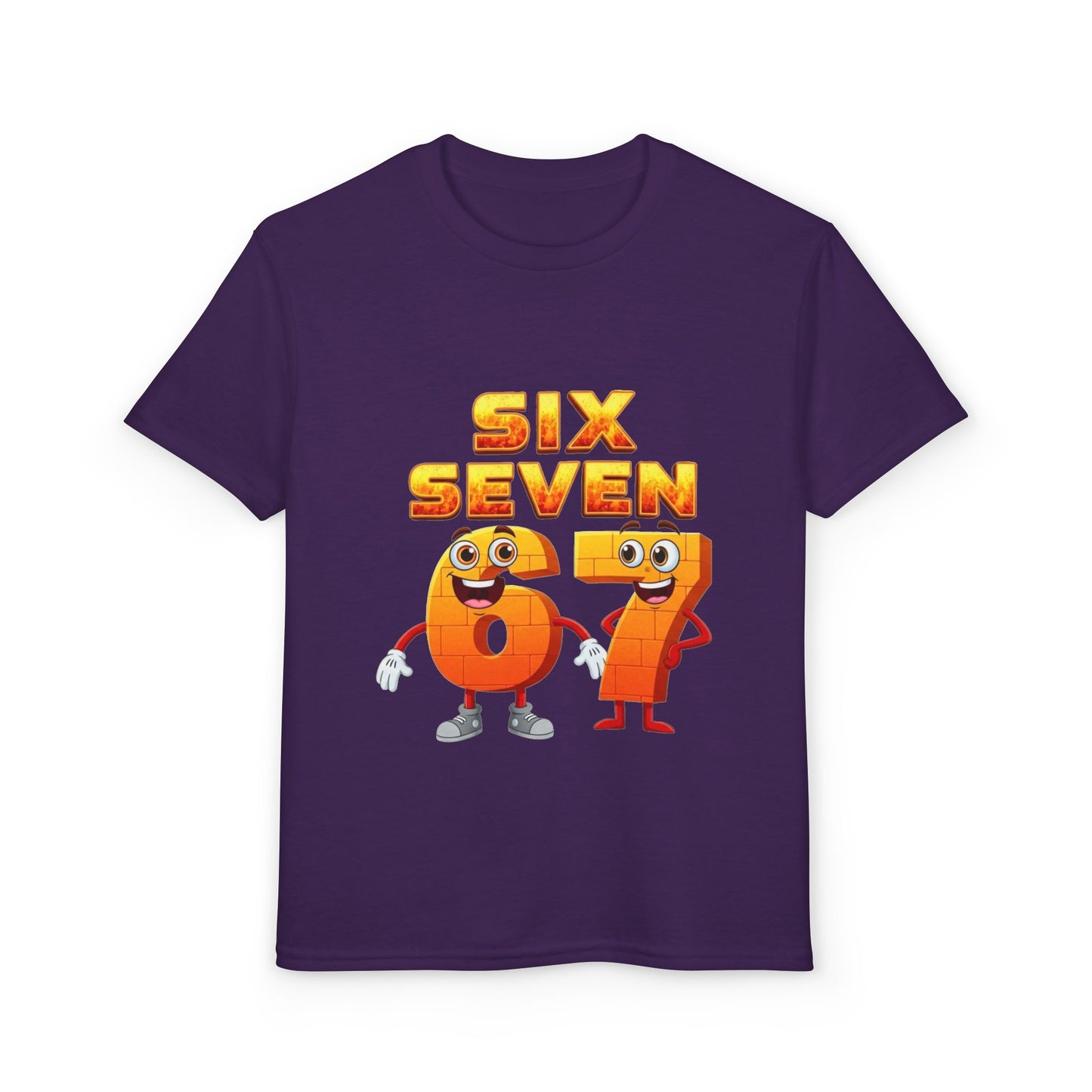 Six Seven 67 Kids T-Shirt – Cute Cartoon Number Shirt for Boys & Girls