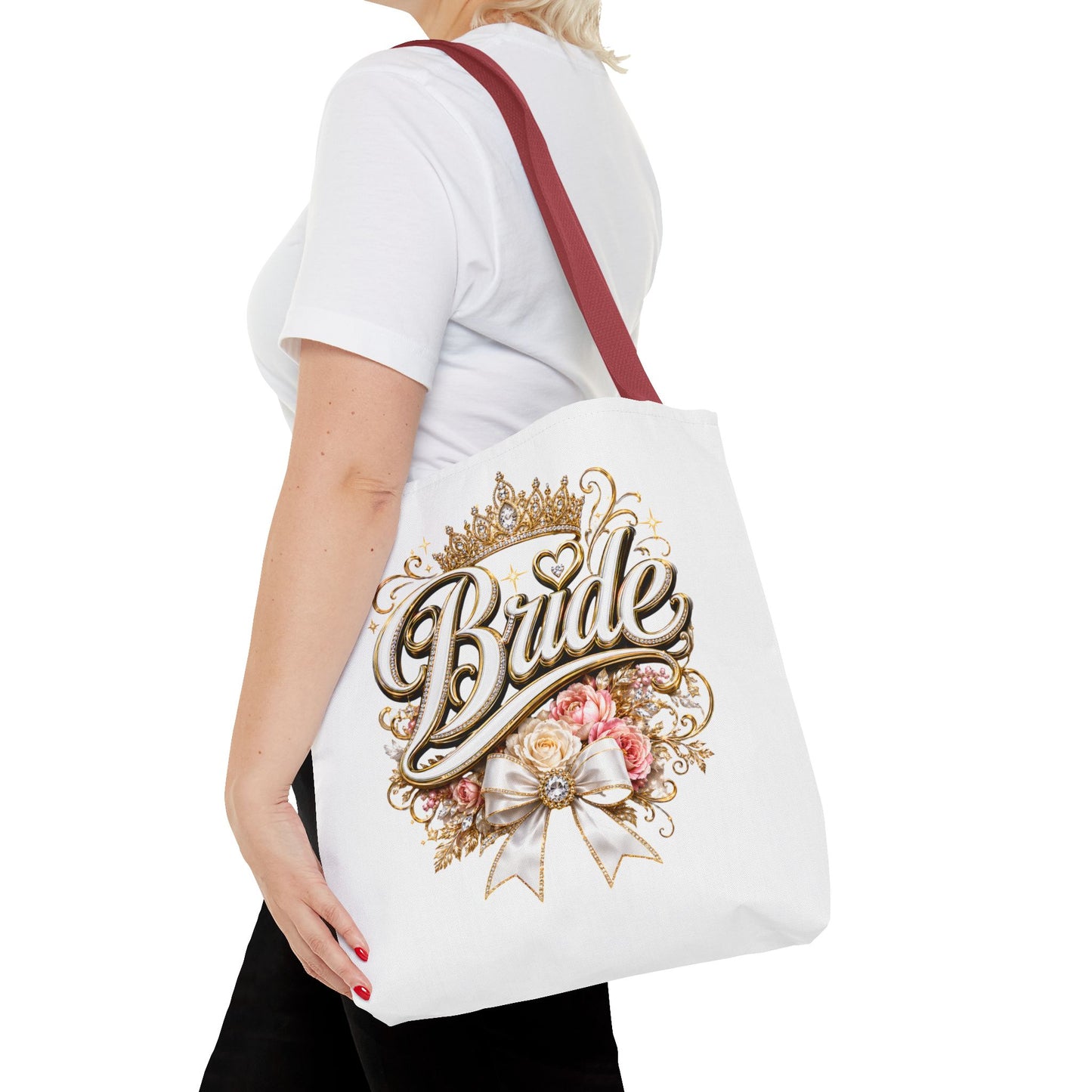 Bride Tote Bag — Bridal Shower, Bachelorette & Wedding Day Gift