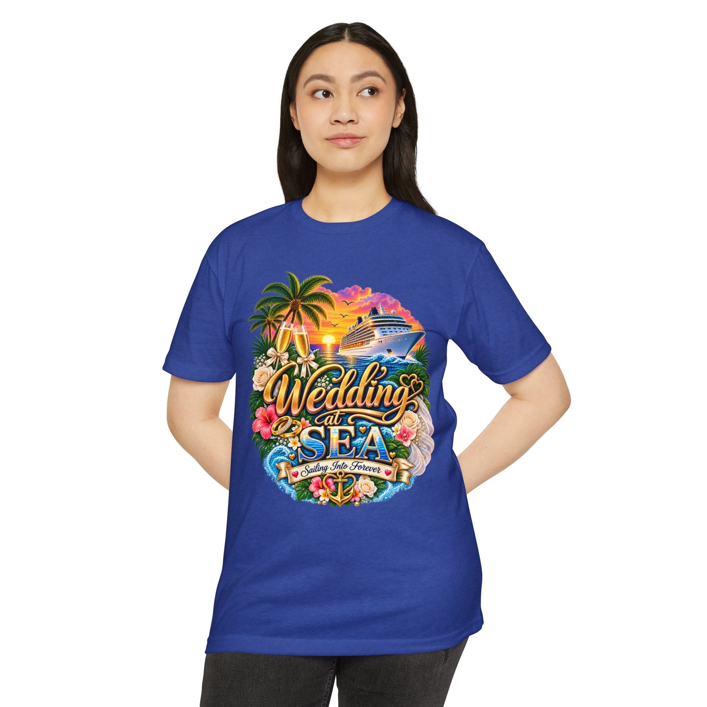 Wedding at Sea Cruise T‑Shirt