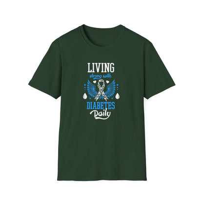 "Living Strong With Diabetes Daily" T-Shirt