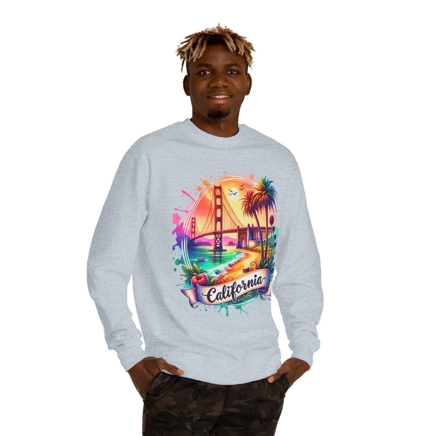 California Sunset Crewneck Sweatshirt