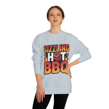 Sizzling Hot BBQ Sweatshirt — Grilling Graphic Crewneck