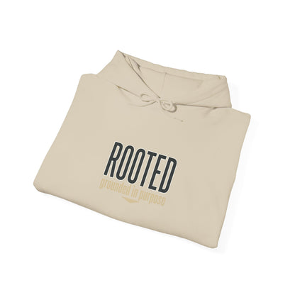 Rooted testimony apparel Hoodie | faith streetwear, bold type