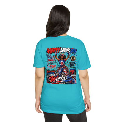 Happy Labor Day Workers T-Shirt — Union Strong, Honor Hard Work Tee