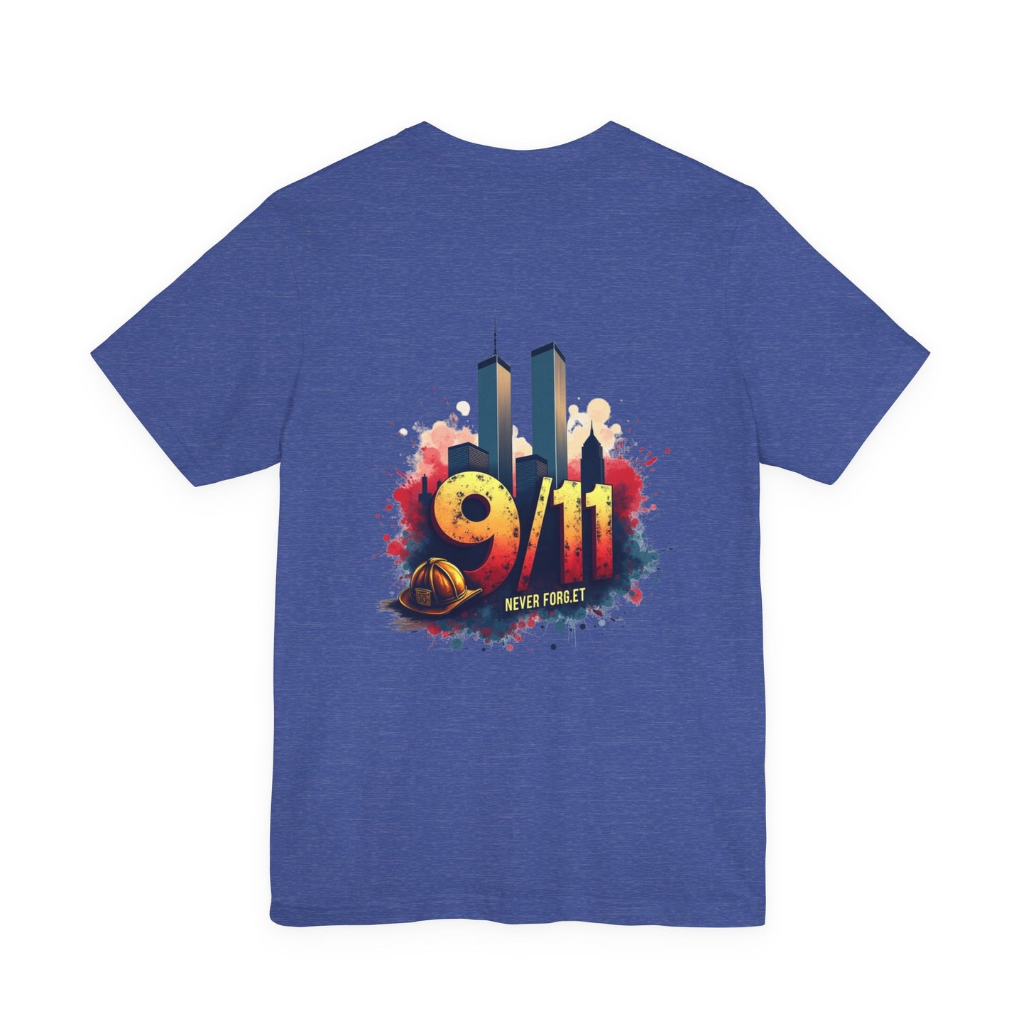 9/11 Memorial T-Shirt — Never Forget Tribute Tee