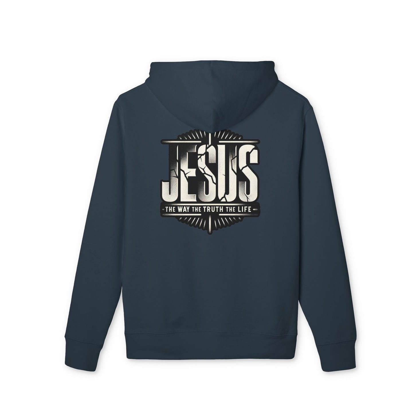 Christian Jesus Hoodie — "Jesus: The Way, The Truth, The Life" Pullover