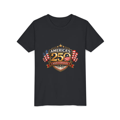 America's 250th Anniversary Youth Tee - Patriotic 1776–2026 Celebration Shirt