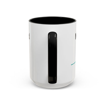 Accent Coffee Mug — "No Weapon Formed Shall Prosper" Isaiah 54:17 Inspirational Christian Mug