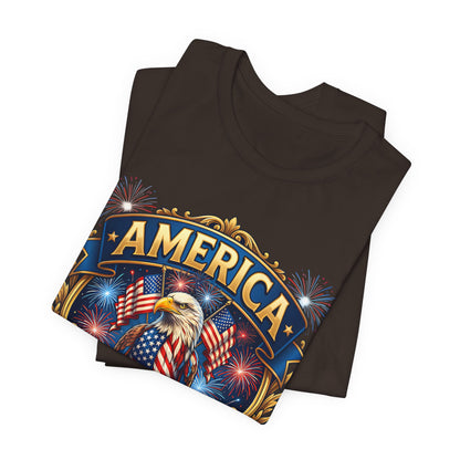 America 250th Anniversary T-Shirt — 1776–2026 Patriotic Eagle Tee