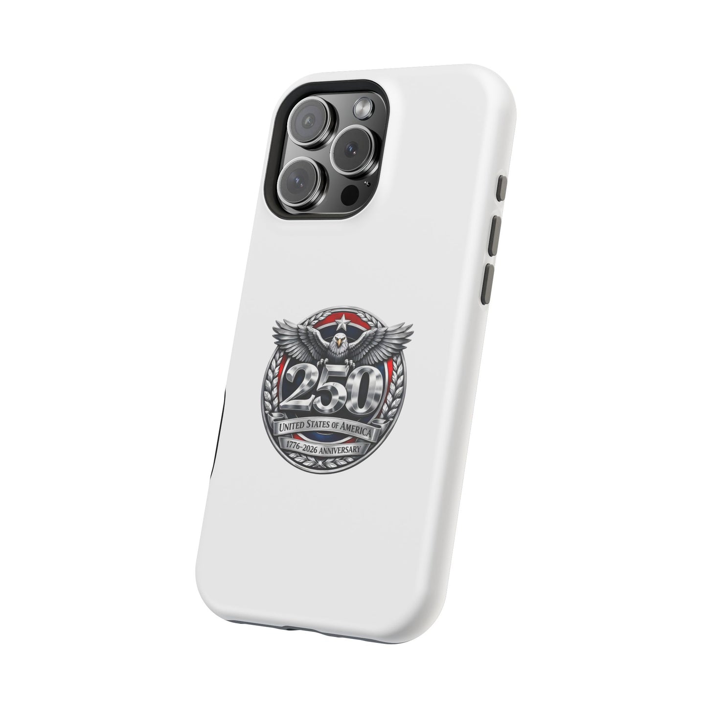 iPhone Magnetic Impact Case — 250th Anniversary Eagle Badge Design