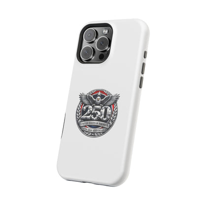 iPhone Magnetic Impact Case — 250th Anniversary Eagle Badge Design