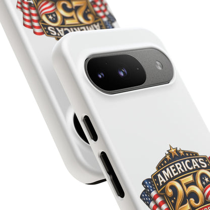 25th Anniversary Patriotic Phone Case — America’s Celebration Design
