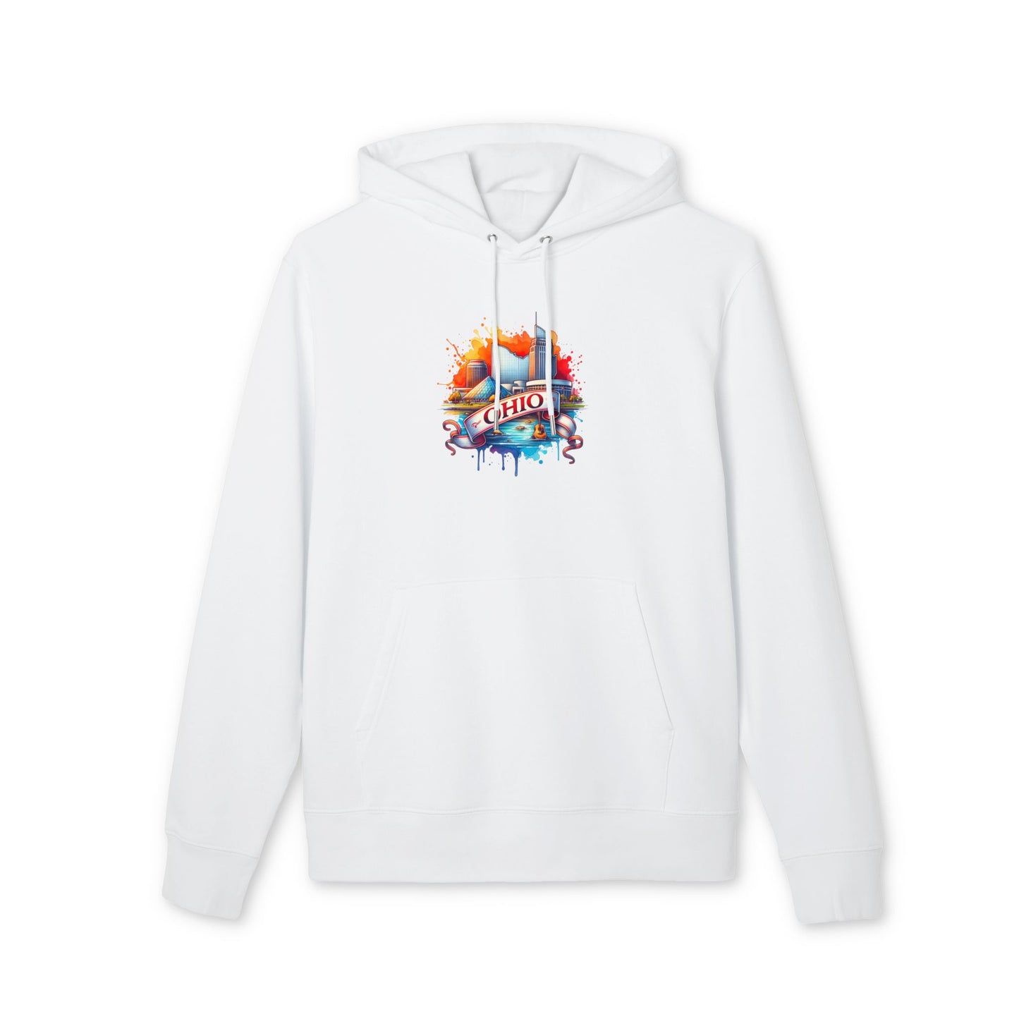 Ohio Skyline Hoodie — Colorful State Pride Pullover
