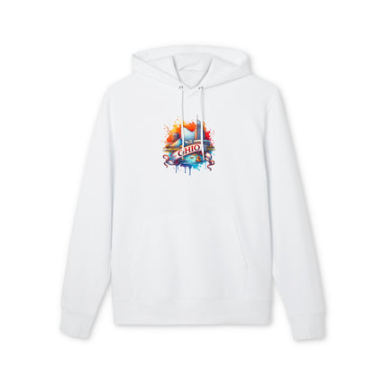 Ohio Skyline Hoodie — Colorful State Pride Pullover