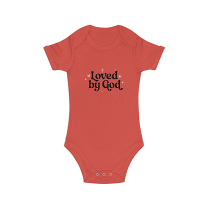 Loved by God Baby Bodysuit - Christian Infant Onesie