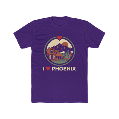 I  Phoenix Retro Skyline Tee — Vintage Arizona City Pride T-Shirt